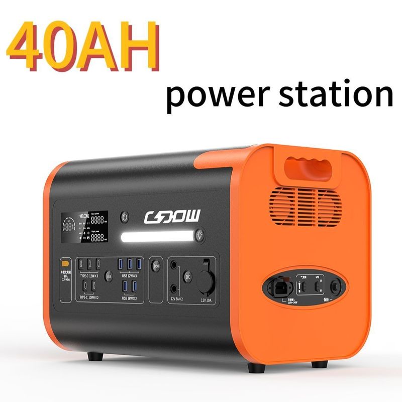 2200W/40ah Portable Power Station Support Solar Panel Laden für einfache Außenstromversorgung