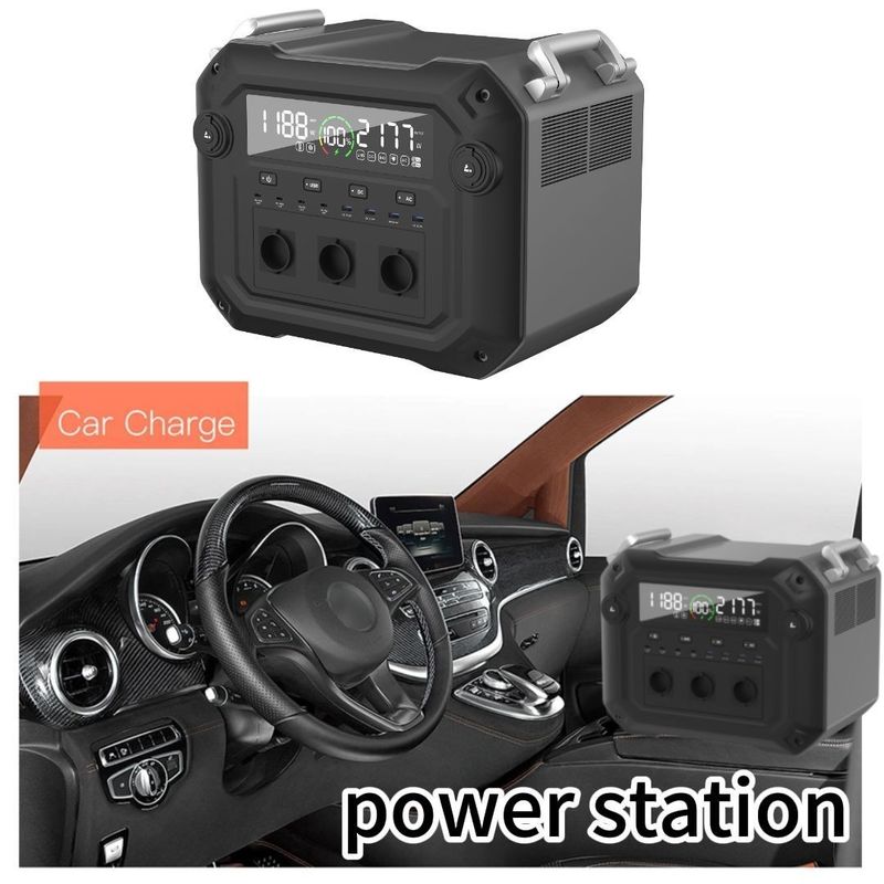 Unterstützung der Ladung von Solarzellen 3600W/3430.4wh Portable Power Station für Outdoor Camping