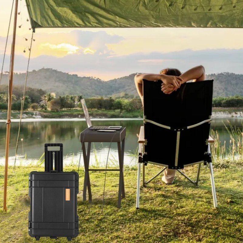Schwarz Anpassbares 3000W/4000W/5000W/6000W/7000W tragbares Kraftwerk für Notfälle in der Familie