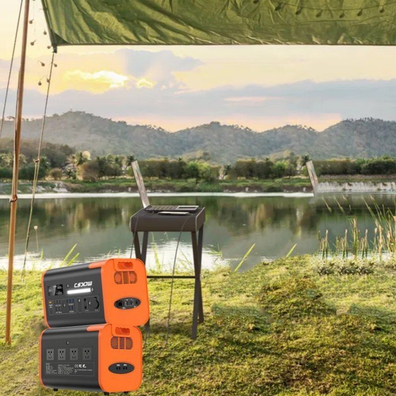 800W Solarladung 2200W/2048wh/40ah Portable Power Station für Ausflüge im Freien