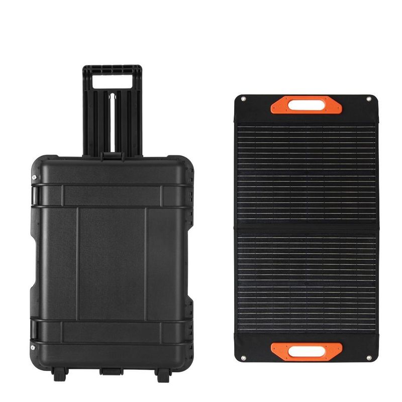 Outdoor-Mobilkraftwerk mit 3000 Watt reinem Sinuswellenumrichter und LiFePO4-Batterie