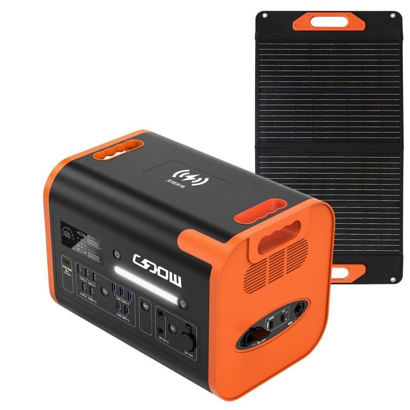 27.000kg Paket Bruttogewicht CE-Zertifizierung 2200W tragbare Solargenerator für den Außenbereich