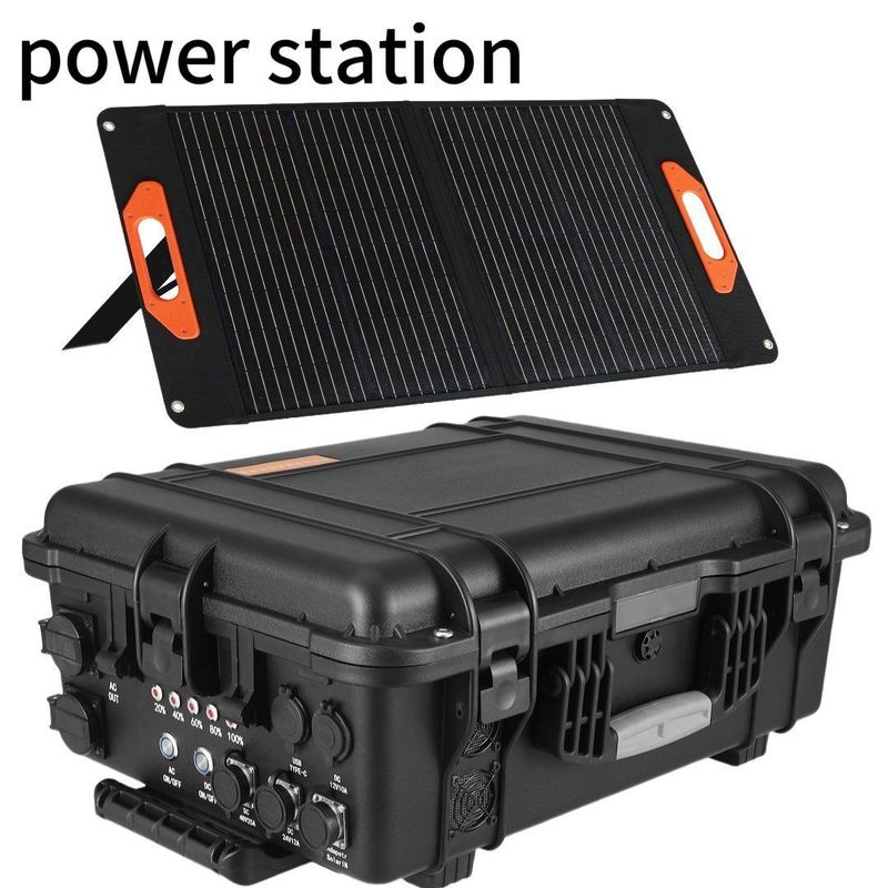 4000W Ausgangsleistung Solarkollektorgenerator für Heim- und Außencampingalternativen