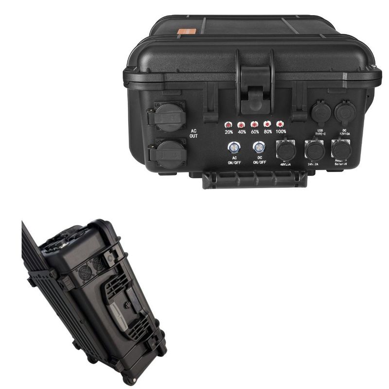 Ternäre Lithiumbatterie mobile Kraftwerk 6000W/6216whlifepo4 für den Ostasienmarkt
