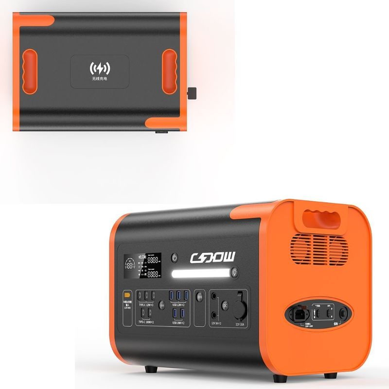 27 kg Paket Bruttogewicht 220V±5% Wechselstrom Ausgang 40ah Mobiles Kraftwerk mit Inverter und LiFePO4