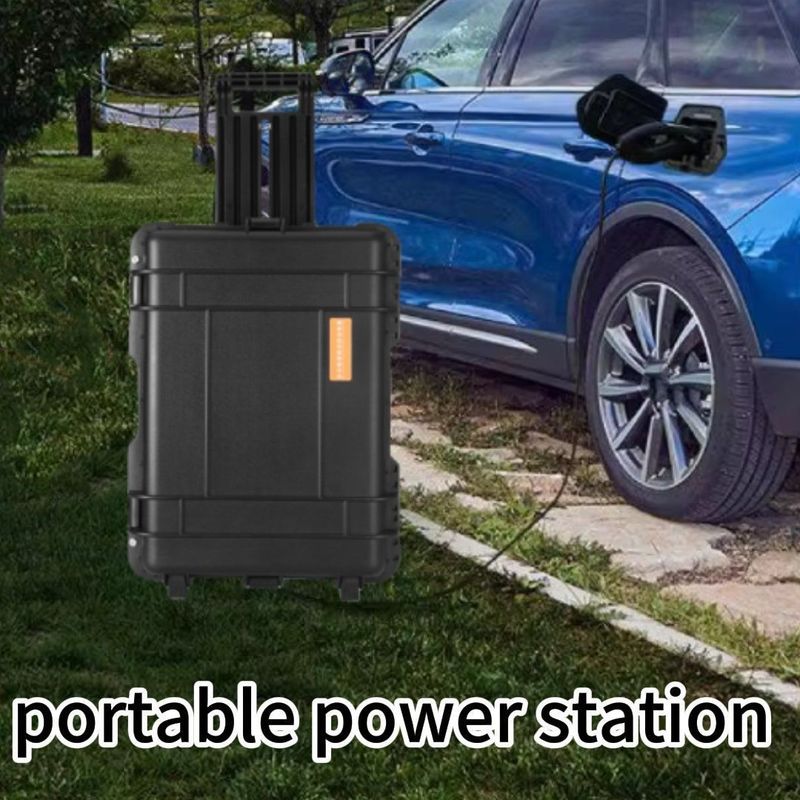 Kompakte mobile 600W/3000W/4000W Lithiumbatterie UPS-Stromversorgungsanlage für Outdoor-Camping