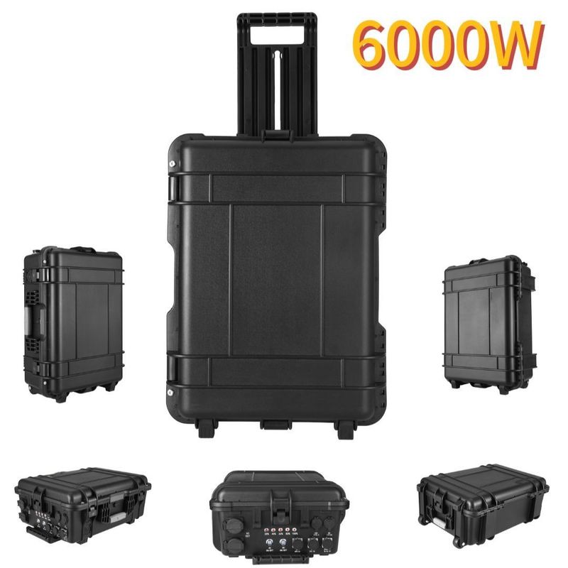 AC-Ausgangsstrom 15A Max 6000W USB-Ladegerät für den Außenbereich