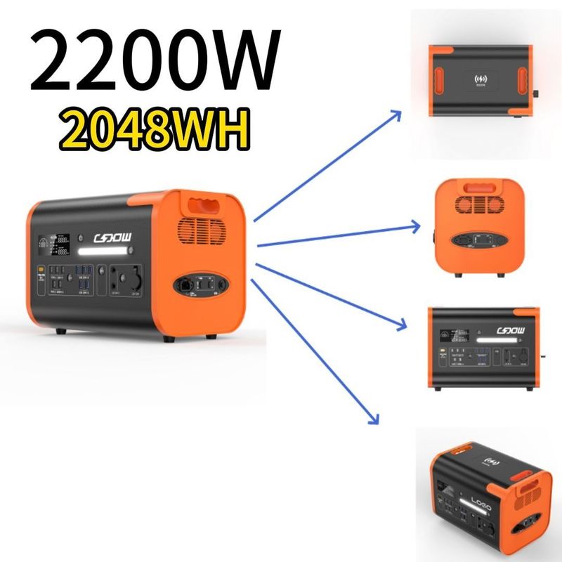 51.52V40ah 3.22V*16s Camping Standby Stromumrichter mit Batteriekapazität 51.52V40ah