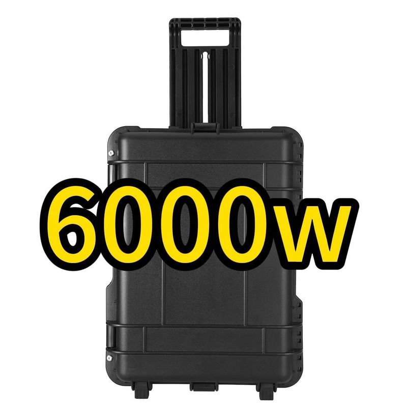 USB/Type-C 18W Max Portable Charger für Heim und Camping 6000W 6216WH ST-60 Kraftwerk