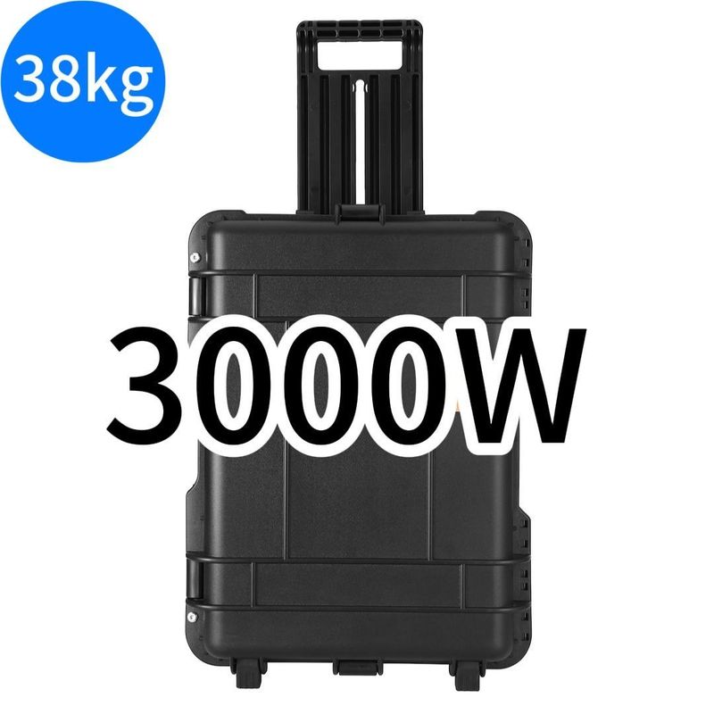 4000W/3840wh Großkapazität mobile Stromversorgung für Auswärtsreisen Notfallspeicher Kraftwerk 1