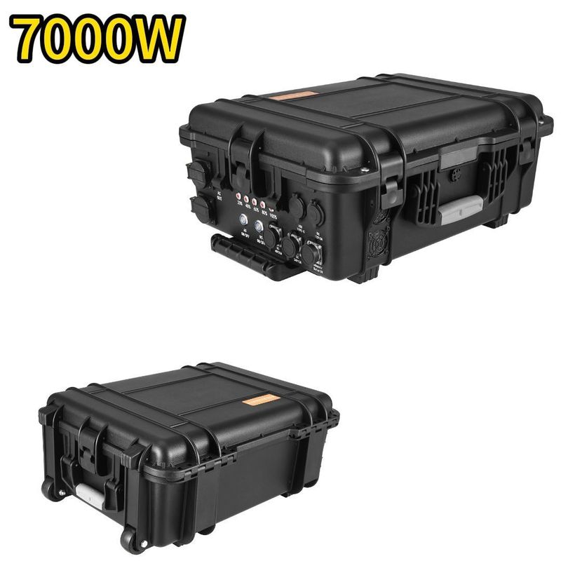 8000W Spitzenleistung mobile Kraftstation für Notstandby und Outdoor RV/Van Camping