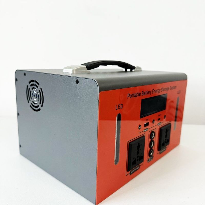 45 Watt Solarzellen und Lithiumbatterie Portable Power Station 300W 500W Solargenerator