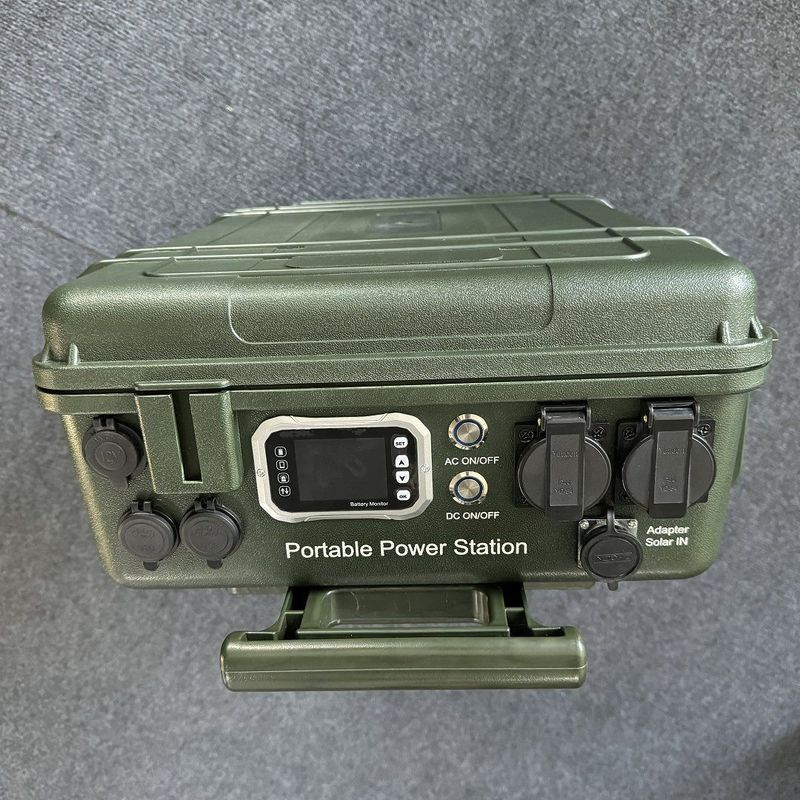 MPPT Controller 3000W tragbares Solarkraftwerk für Haus- und Campingbeleuchtung