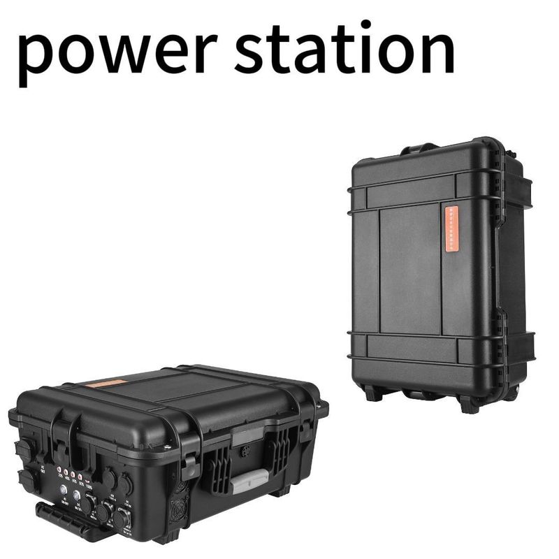 110V/220V Wechselstrom-Ausgang Portables Ladegerät für Heim und Camping 6000W 6212Wh mit Solarpanel USB