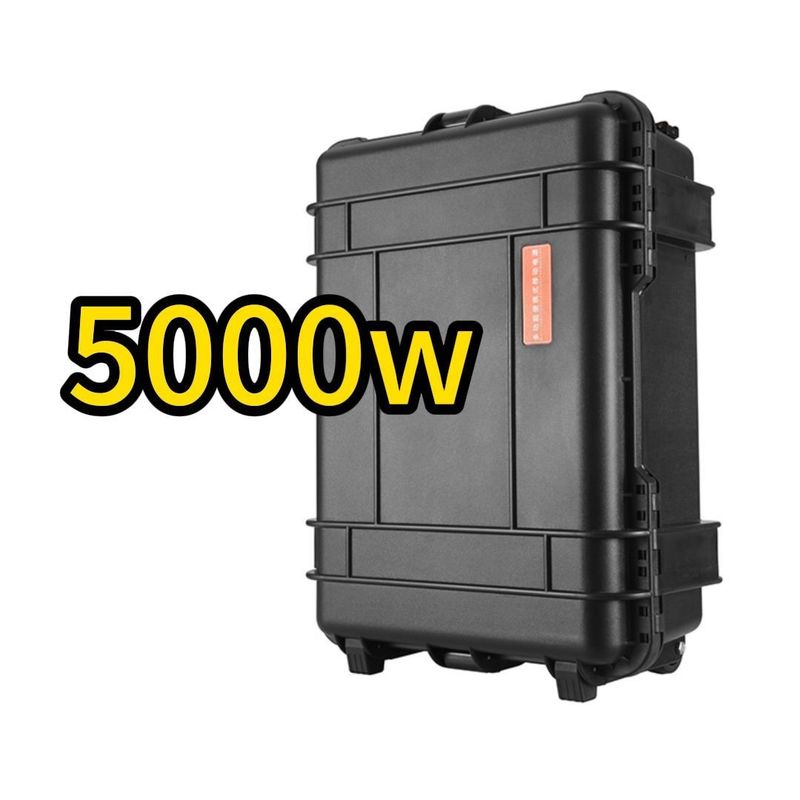 110V/230V5000W Leistung Solar-Portable Power Station für Wohn-RV-Außenladebank