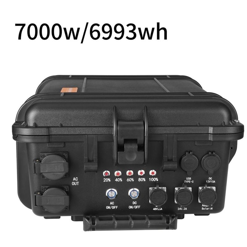 Schalenmaterial ABS-Legierung Portable Solar Power Station 3000W/5000W/7000W 4000W für den Außenbereich