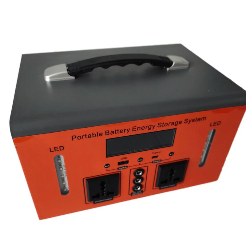 Portable Power Station 300W/500W mit USB-Anschluss und Wechselstrombasis für Camping- oder Notstrom