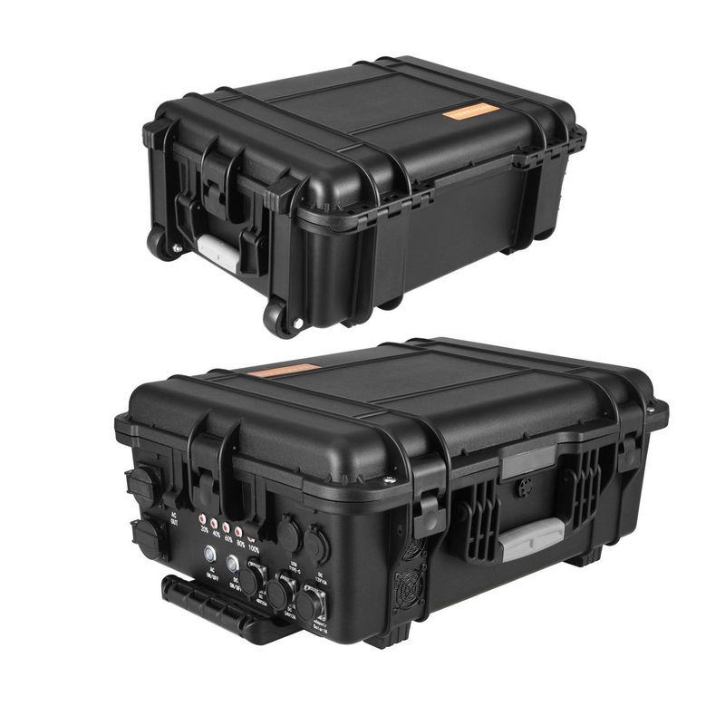 Outdoor-Portable Power Station für Live-Broadcast-Fans Stromwerkzeuge Wechselstrom-Ausgangsstrom 15A Max USB