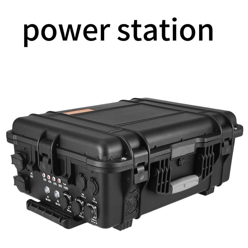 ST-60 6000W/6216wh Hochleistungs-Energiespeicher-Portable Power Station für Camping im Freien