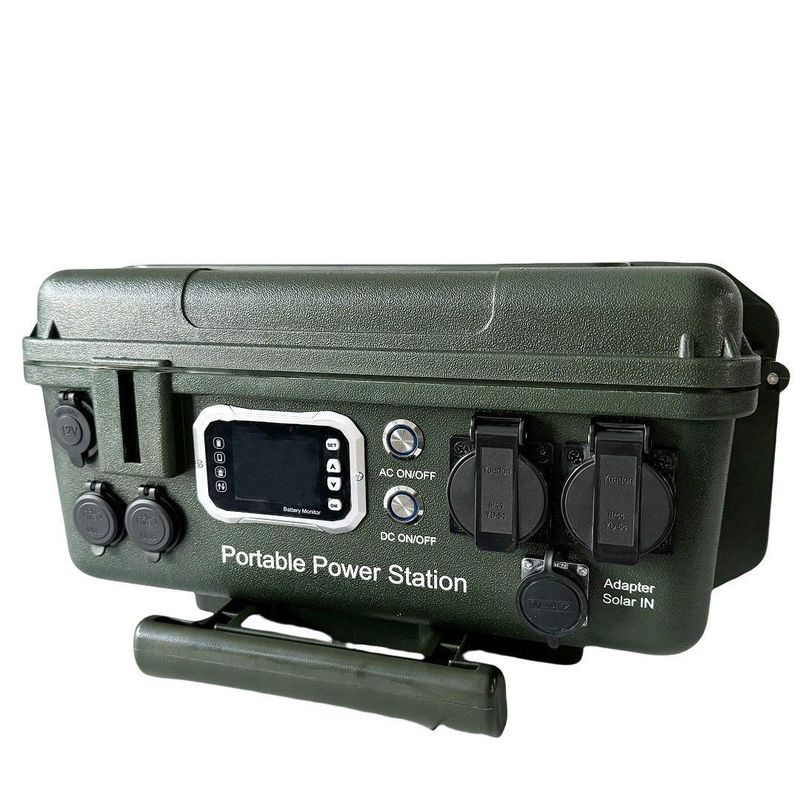 Hochleistungs-AC-Portable wiederaufladbar 6000W 6048wh Energiekraftwerk mit Typ-C 65W
