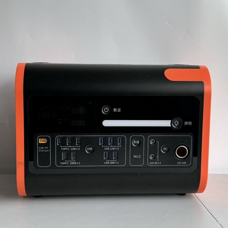Restkapazität 80% 5%-95%Dod Wechselstrom-Ausgangskraftwerk für mobilen Generator vor Ort