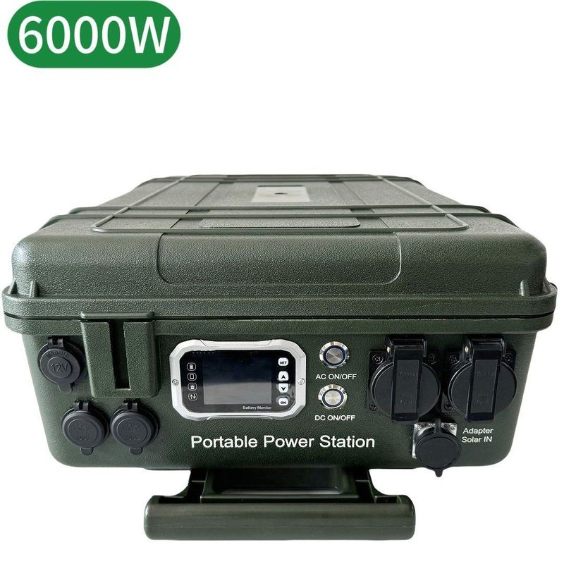 Reine Sinuswellenleistung 6000W/5000W7000W Hochleistungs Notstromversorgung für den Außenbereich