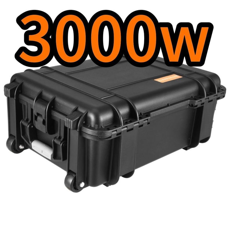 Außenbatterie 3000W/62,5ah Portable Power Station mit CE.Un38.3-Zertifizierung