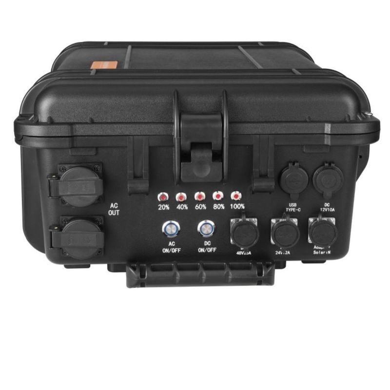 5000W Großkapazität Outdoor-Portable Power Station mit hoher Kapazität Lithium-Batterie